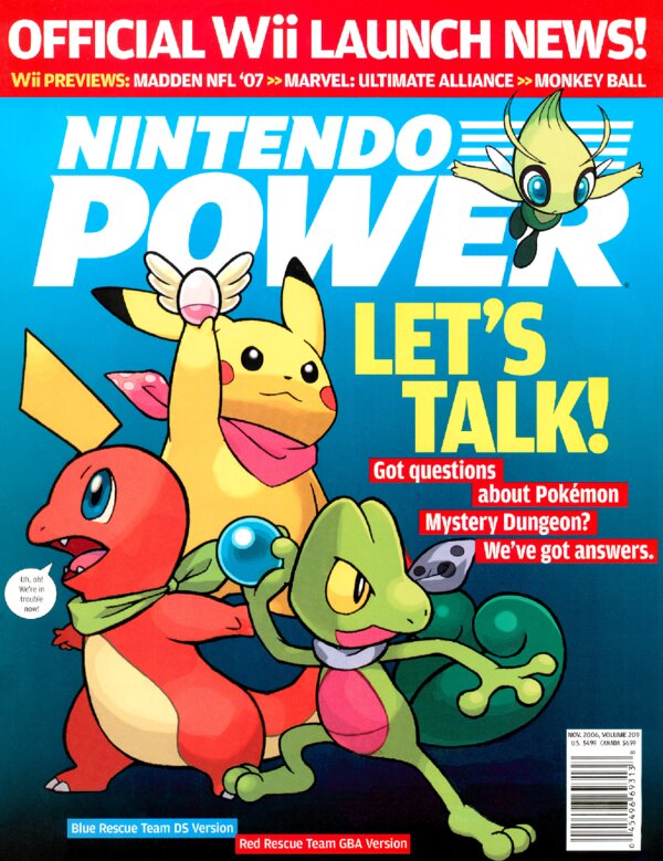 Nintendo Power Issue 209 (November 2006) cover